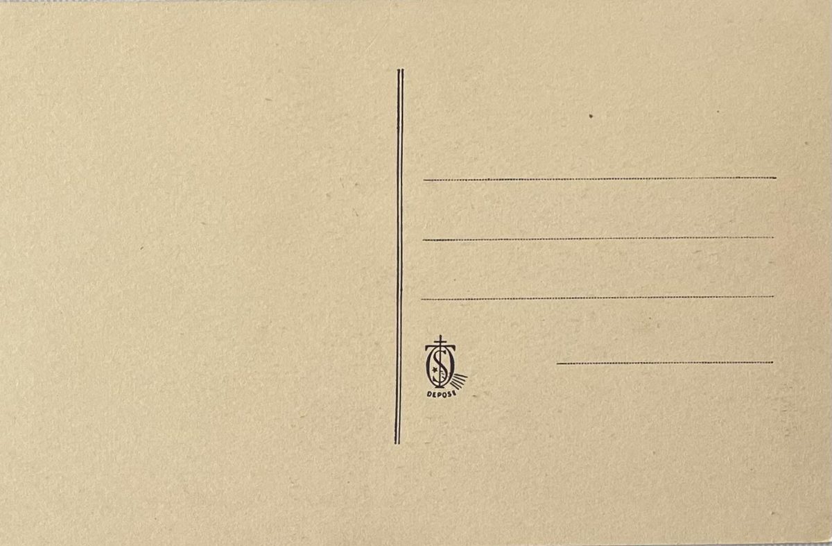 Sainte Therese de L'Enfant-Jésus- crucifix de roses — back