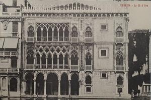 Fotografía de la Ca´d'Oro en Venecia, Italia