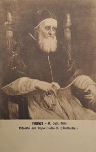 Retrato del papa Julio II, de Raffaello Sanzio