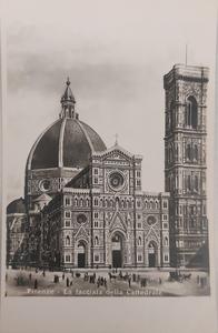 Pintura de la fachada de la Catedral Santa María del Fiore