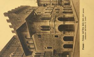 Fotografia del palacio del Arte de la lana en Florencia