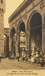 Fotografia de la plaza de la Señoria