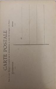 Fotografía de poste de observación de trincheras alemanas — back