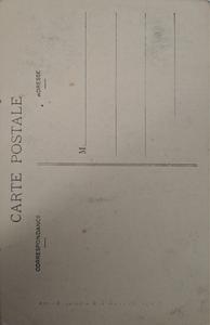 Fotografía de un "attelage béarnais" en los pirineos — back