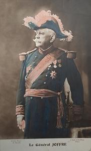 Fotografía colorizada del general Joseph Joffre