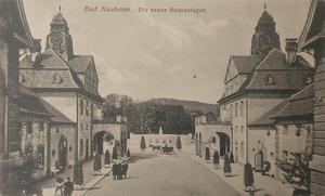 Fotografía de una calle en Bad Nauheim