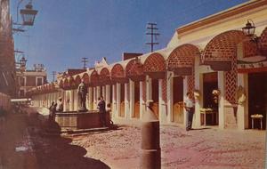 Fotografía del Parián en Puebla, México