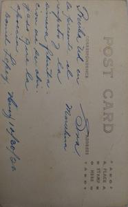 Fotografía de un barco de vapor en Veracruz — back