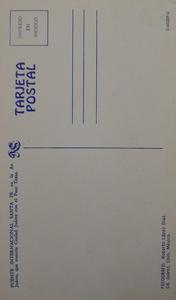 Fotografía a color del puente internacional Santa Fe en Ciudad Juárez — back