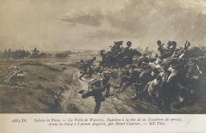 Napoléon à la tête de ses Escadrons