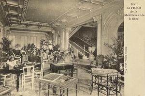 Nice - Hall de l'Hôtel de la Méditerranée