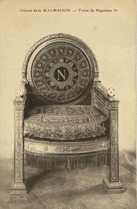 Château de la Malmaison - Trône de Napoléon 1er