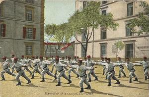 Exercice d'assouplissement. LV & CIS