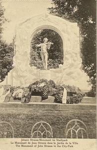Johann Strauss-Monument im Stadtpark