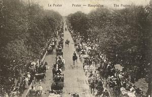 Prater Hauptallee. Wien