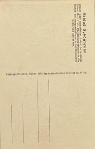 Schloss Schönbrunn: Salón Azul — back