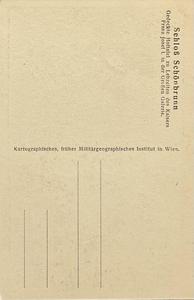 Schloss Schönbrunn: Mesa de la corte — back