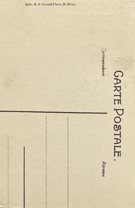 Bruxelles. Chaire de l´eglise Ste-Gudule — back