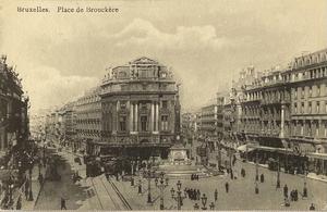 Bruxelles. Place de Broukère