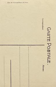 Bruxelles. Monument Anspach — back