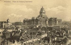 Bruxelles. Palais de Justice (Panorama)