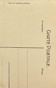 Bruxelles. Porte de Hal — back