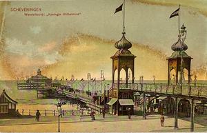 Sschveningen Wandelhoofd: ,,Koningin Wilhelmina"