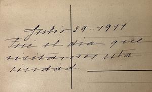 Intersección calle Kaiser con torre de reloj — back