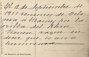 Castillo en el lago de Heidelberg — back