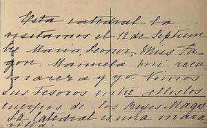 Lado sur de la catedral — back