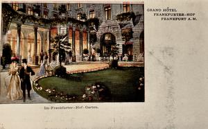 Jardín del Grand Hotel Frankfurter Hof