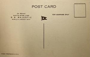 White Star Line — back