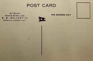 White Star Line — back