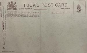 Army service corps — back