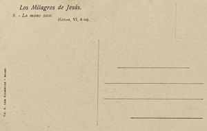 Los milagros de Jesús — back
