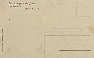 El paralítico — back