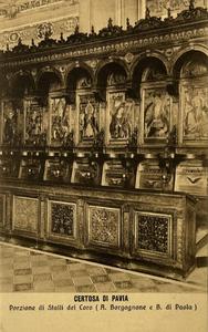 Porción de Stalli del coro