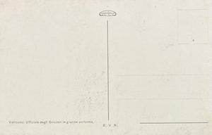 Oficial suizo en uniforme completo — back