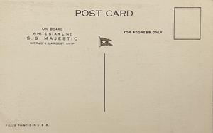 Cena en el White Star Line — back