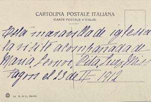 Interior de la iglesia de la Nunziata — back